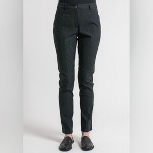 Annette Gortz Sz 34 / 4 Stretch‎ Cotton Elias Pants Nero Black Skinny High Waist
